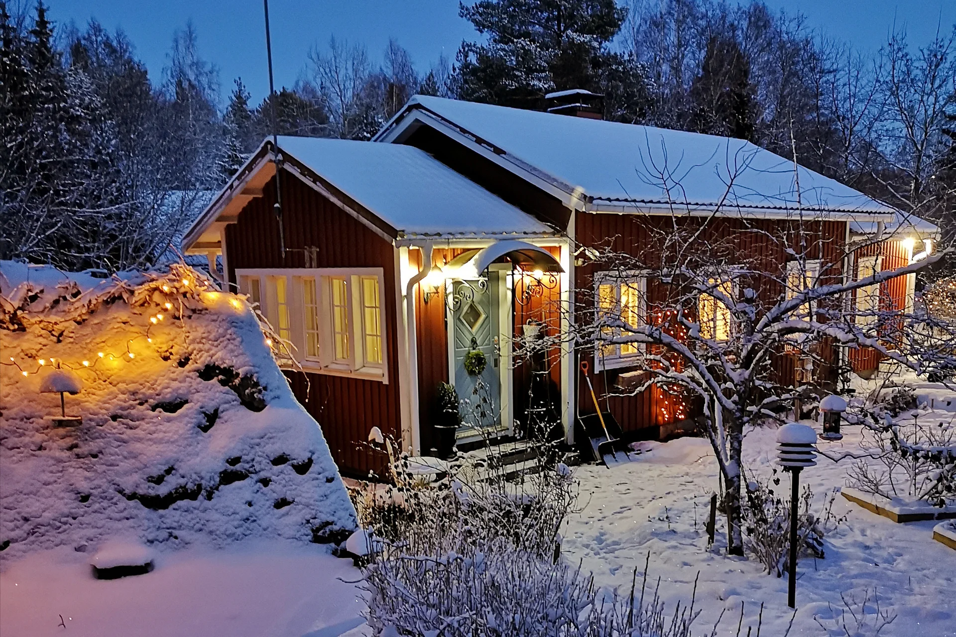 Torppa puutarhassa
